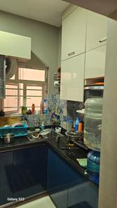 Kitchen Image of 823 Sq.ft 2 BHK Apartment / Flat for rent in Eternis, Madhyamgram Kolkata for Rs. 25000