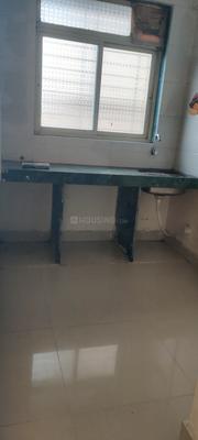 Kitchen Image of 500 Sq.ft 1 BHK Apartment / Flat for rent in Rabale Navi Mumbai for Rs. 13500