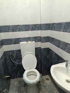 Bathroom Image of 650 Sq.ft 1 BHK Apartment / Flat for rent in Bhawrasla Indore for Rs. 8000