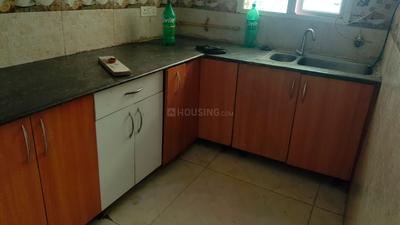 Kitchen Image of 950 Sq.ft 2 BHK Apartment / Flat for rent in Gaurs Siddhartham, Siddharth Vihar Ghaziabad for Rs. 21000