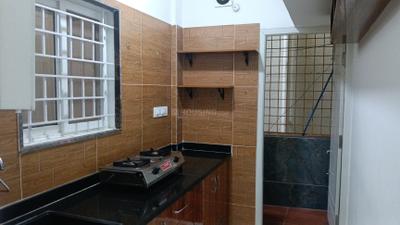 Kitchen Image of 800 Sq.ft 2 BHK Apartment / Flat for rent in Hebbal Kempapura Bengaluru for Rs. 28000