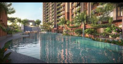 Image of 1500 Sq.ft 3 BHK Apartment / Flat for sale in Goel Ganga Legend Building B7, Bavdhan, Pune for Rs. 18500000