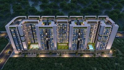 Image of 1150 Sq.ft 2 BHK Apartment / Flat for sale in Sai Vrindavan, Panvel, Navi Mumbai for Rs. 12900000