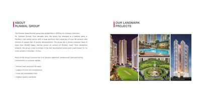 Image of 565 Sq.ft 1.5 BHK Apartment / Flat for sale in Runwal Forest Tower 1 To 4, Kanjurmarg West, Mumbai for Rs. 10500000