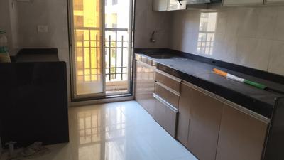 Kitchen Image of 935 Sq.ft 2 BHK Apartment / Flat for sale in Agarwal Paramount, Virar West Virar for Rs. 6000000