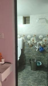 Bathroom Image of 500 Sq.ft 1 RK Apartment / Flat for rent in Gandhipuram Coimbatore for Rs. 30000