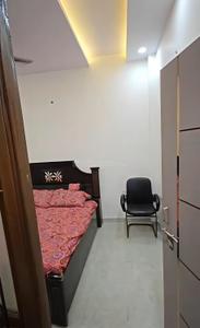 Bedroom Image of 600 Sq.ft 1 BHK Builder Floor for rent in Hari Nagar New Delhi for Rs. 16000