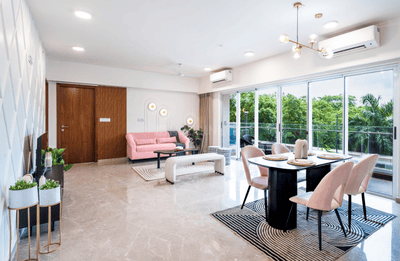 Living Room Image of 1700 Sq.ft 4 BHK Apartment / Flat for sale in L And T Elixir Reserve, Powai Mumbai for Rs. 85700000