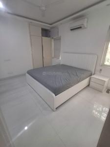 Bedroom Image of 1100 Sq.ft 2 BHK Builder Floor for rent in Hauz Khas New Delhi for Rs. 90000