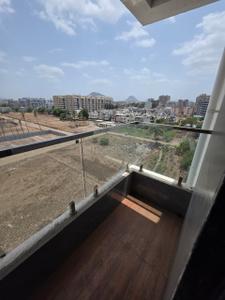 Balcony Image of 1025 Sq.ft 2 BHK Apartment / Flat for rent in Devkinandan Morya Parashare Heights, Rane Nagar Nashik for Rs. 14000