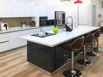 Kitchen Image of 1000 Sq.ft 2 BHK Apartment / Flat for rent in Leela Homes, Vaishali Ghaziabad for Rs. 28000