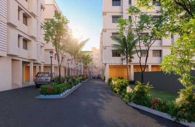 Image of 613 Sq.ft 2 BHK Apartment / Flat for sale in Boral, Kolkata for Rs. 2450000