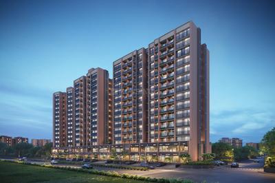Image of 1385 Sq.ft 2 BHK Apartment / Flat for sale in South Bopal, Ahmedabad for Rs. 5500000