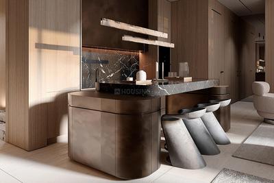 Kitchen Image of 441 Sq.ft 1 RK Apartment / Flat for sale in Jumeirah Village Dubai for Rs. 19283444