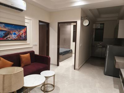 Hall Image of 700 Sq.ft 1 BHK Independent House for rent in Sector 17 Gurgaon for Rs. 32000