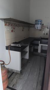 Kitchen Image of 500 Sq.ft 1 RK Independent House for rent in Malviya Nagar Jaipur for Rs. 7500
