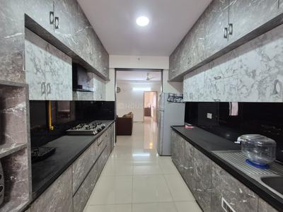 Kitchen Image of 1740 Sq.ft 3.5 BHK Apartment / Flat for rent in Mantri Webcity, Narayanapura Bengaluru for Rs. 50000