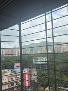 Balcony Image of 315 Sq.ft 1 BHK Apartment / Flat for rent in Thane West Thane for Rs. 21000