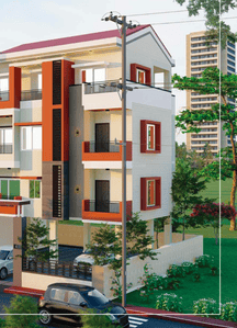 Image of 1236 Sq.ft 3 BHK Apartment / Flat for sale in Geeta Nagar, Guwahati for Rs. 6180000