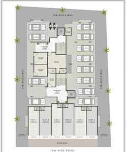 Image of 750 Sq.ft 1 BHK Apartment / Flat for sale in Chambaria Shree Krishna Kashtbhanjan, Kharghar, Navi Mumbai for Rs. 6500000