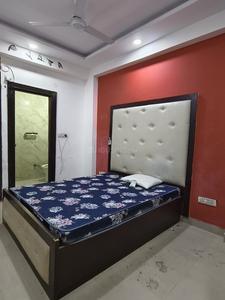 Bedroom Image of 500 Sq.ft 1 BHK Builder Floor for rent in Indirapuram Ghaziabad for Rs. 21000
