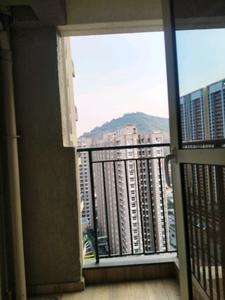 Living Room Image of 750 Sq.ft 1 BHK Apartment / Flat for rent in Godrej Hill Retreat, Mahalunge Pune for Rs. 26000