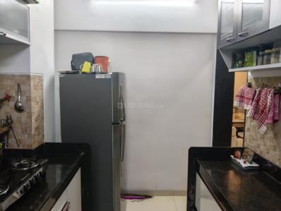 Kitchen Image of 750 Sq.ft 2 BHK Apartment / Flat for sale in Srishti Micro Srishti, Bhandup West Mumbai for Rs. 13500000