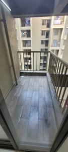 Balcony Image of 1090 Sq.ft 2.5 BHK Apartment / Flat for rent in Runal Spacio, Ravet Pune for Rs. 27000