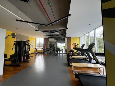 Gym Image of 1200 Sq.ft 2 BHK Apartment / Flat for rent in Mahendra Aarya, Electronic City Bengaluru for Rs. 34999
