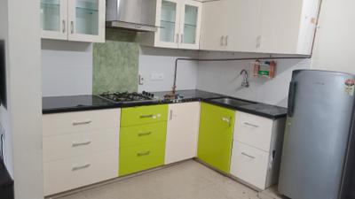 Kitchen Image of 1200 Sq.ft 2 BHK Apartment / Flat for rent in Nandan Inspera, Wakad Pune for Rs. 36000