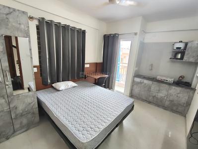 Bedroom Image of 400 Sq.ft 1 RK Apartment / Flat for rent in Kadubeesanahalli Bengaluru for Rs. 21000