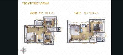 Image of 646 Sq.ft 1 BHK Apartment / Flat for sale in Mauli Pride 2C, Malad East, Mumbai for Rs. 8700000