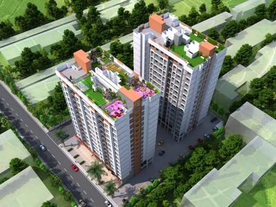 Image of 800 Sq.ft 2 BHK Apartment / Flat for sale in Aksha Vrundavan Building A B And C, Chikhali, Pune for Rs. 4790000