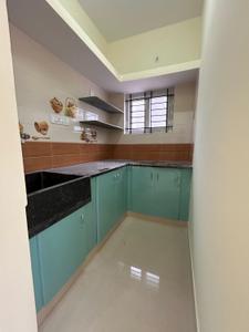 Kitchen Image of 600 Sq.ft 1 BHK Apartment / Flat for rent in Hebbal Kempapura Bengaluru for Rs. 16000