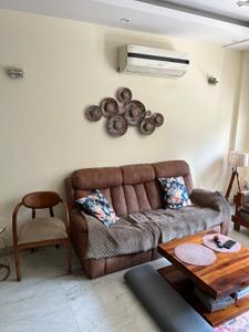 Bedroom Image of 2100 Sq.ft 3 BHK Independent House for rent in Shivalik New Delhi for Rs. 75000