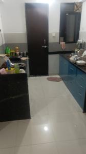 Kitchen Image of 885 Sq.ft 2 BHK Apartment / Flat for rent in S D Megha Sparkle Towers, Charholi Budruk Pune for Rs. 17000