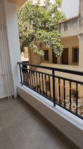 Balcony Image of 610 Sq.ft 1 BHK Apartment / Flat for rent in Wadgaon Sheri Pune for Rs. 26000