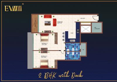 Image of 1450 Sq.ft 3 BHK Apartment / Flat for sale in Vashi, Navi Mumbai for Rs. 27700000