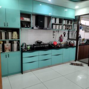 Kitchen Image of 1485 Sq.ft 2 BHK Apartment / Flat for sale in Sargasan Gandhinagar for Rs. 8500000
