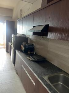 Kitchen Image of 435 Sq.ft 1 RK Apartment / Flat for rent in Paramount Golfforeste Oak & Pine, Surajpur Greater Noida for Rs. 15000