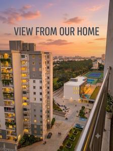 Balcony Image of 2000 Sq.ft 3 BHK Apartment / Flat for rent in SJR Blue Waters, Parappana Agrahara Bengaluru for Rs. 85000