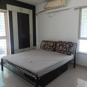 Bedroom Image of 1100 Sq.ft 2 BHK Apartment / Flat for rent in Nyati Equatorial, Bavdhan Pune for Rs. 31000