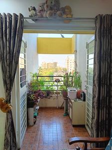 Balcony Image of 600 Sq.ft 1 BHK Apartment / Flat for rent in Pimple Gurav Pune for Rs. 25000