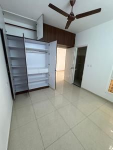Bedroom Image of 920 Sq.ft 3 BHK Apartment / Flat for rent in Urbanrise Revolution One, Padur Chennai for Rs. 23000