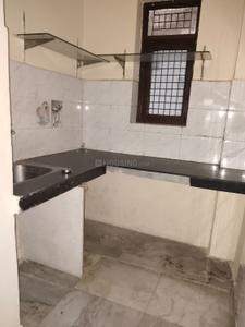 Kitchen Image of 450 Sq.ft 1.5 BHK Builder Floor for rent in Dabri New Delhi for Rs. 13000