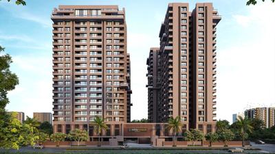 Image of 2304 Sq.ft 3 BHK Apartment / Flat for sale in Ultreia Ashtavinayak Homes, Adajan Gam, Surat for Rs. 11500000