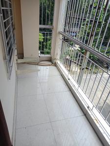 Balcony Image of 1050 Sq.ft 2 BHK Apartment / Flat for rent in Kalyani Nadia for Rs. 13000