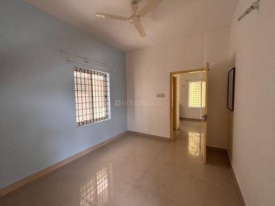 Bedroom Image of 548 Sq.ft 1 BHK Builder Floor for rent in Murugeshpalya Bengaluru for Rs. 25000