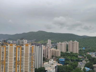 Bedroom Three Image of 1250 Sq.ft 3 BHK Apartment / Flat for sale in Thane West Thane for Rs. 28000000