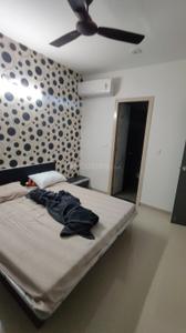 Bedroom Image of 1350 Sq.ft 3 BHK Apartment / Flat for rent in Alembic Veda II, Chhani Jakat Naka Vadodara for Rs. 28000